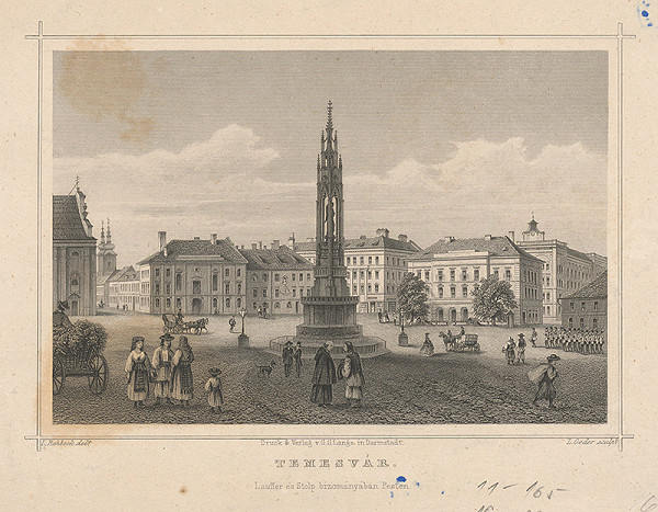 L. Oeder, Ludwig Rohbock – Pohľad na Temešvár 