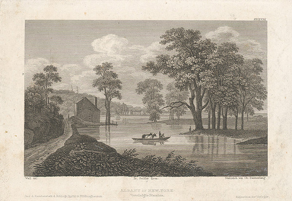 Christian Daumerlang, Wall – Albany pri New Yorku 