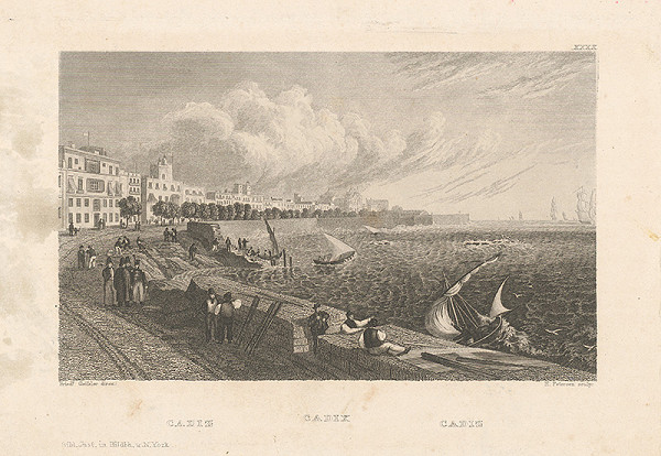 Henrich Ludwig Petersen – Cadíz - mesto a prístav