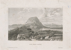 Ernst Friedrich Grünewald – Pohľad na vrch Tábor 