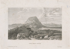 Ernst Friedrich Grünewald – Pohľad na vrch Tábor 