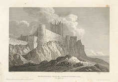 Christian Daumerlang, William Westall – Hrad Bambourgh 