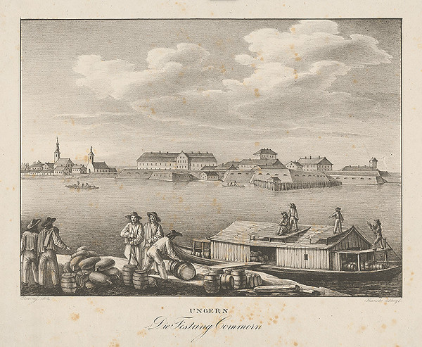 Adolf Friedrich Kunike, Ludwig Ermini – Komárno 