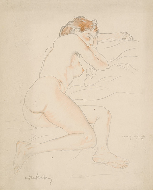 Arthur Paunzen – Ženský akt 