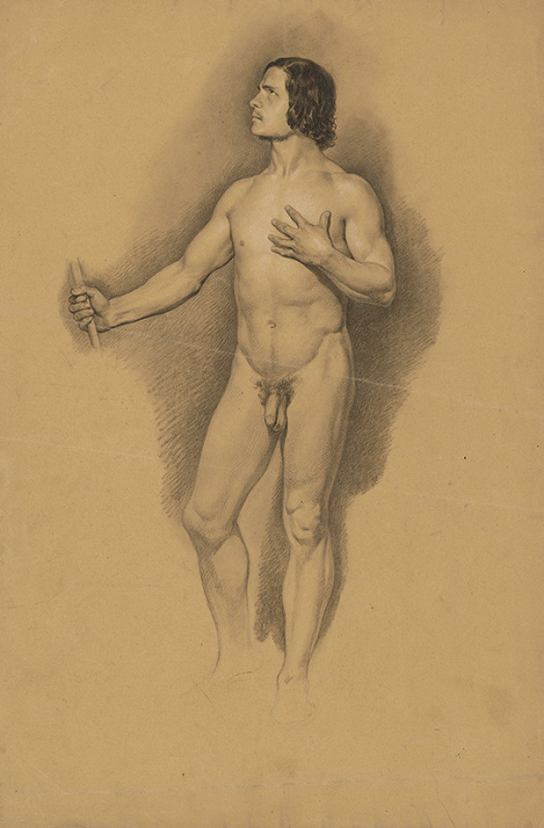 Stredoeurópsky autor z 1. polovice 20. storočia – Mužský akt 