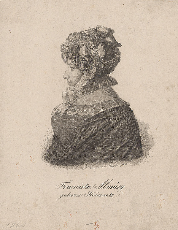 Ferdinand Karl Theodor Lütgendorff – Portrét Františky Almásyovej 