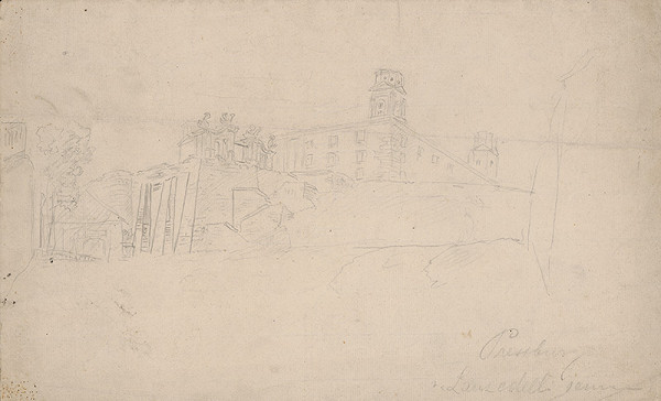 Josef Lanzedelly st. – Bratislavský hrad 