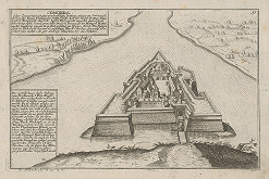 Johann Georg Bodenehr – Pevnosť Komárno 