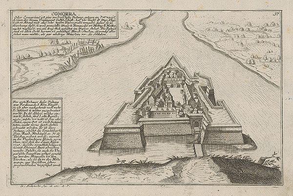 Johann Georg Bodenehr – Pevnosť Komárno 
