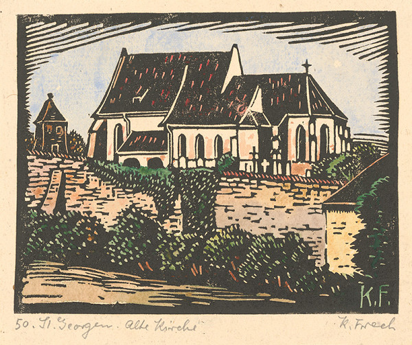 Karol Frech – Kostol vo Svätom Jure pri Bratislave 