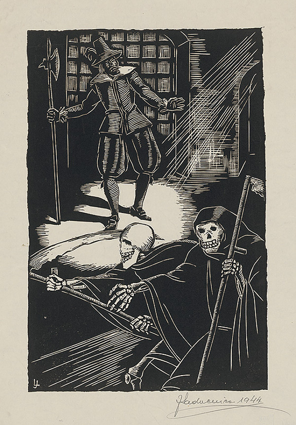 Ján Ladvenica – Povesť-nočný výjav 