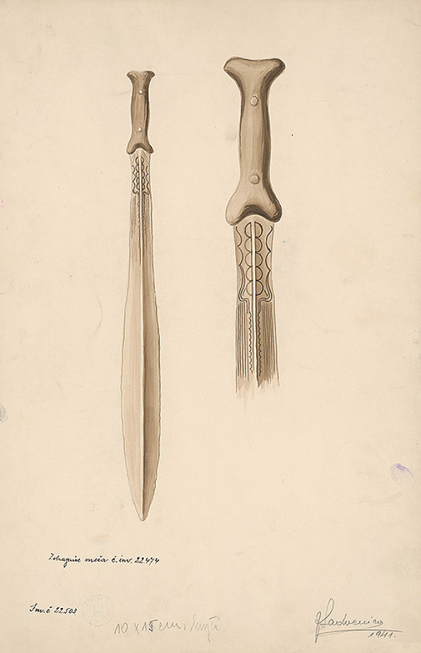 Ján Ladvenica – Štúdia meča 