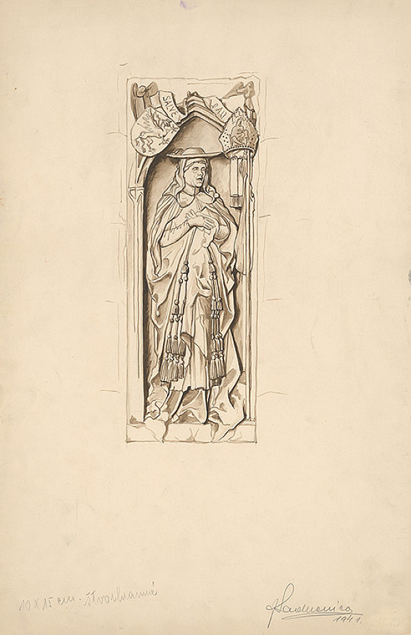 Ján Ladvenica – Náhrobok kanovníka J.Schomberga 