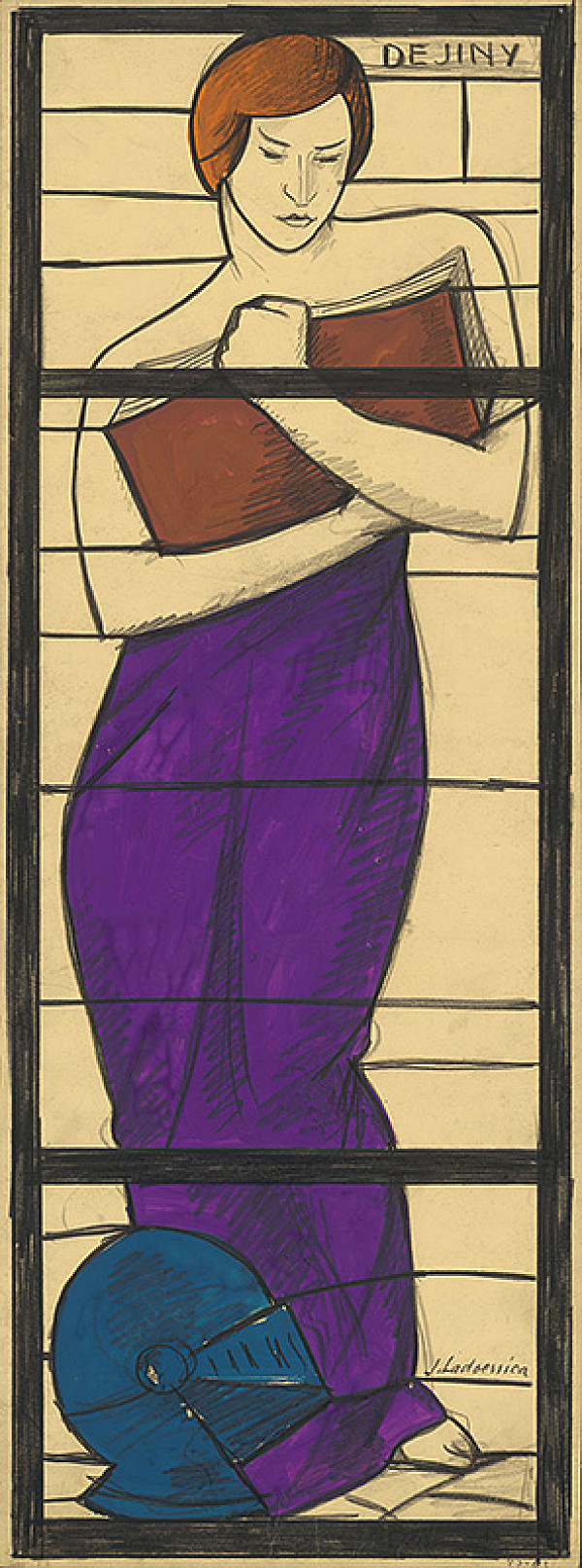 Ján Ladvenica – Dejiny-návrh na okno 