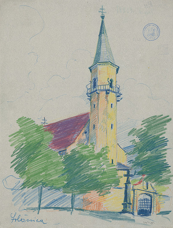 Ján Ladvenica – Kostol v Sološnici 