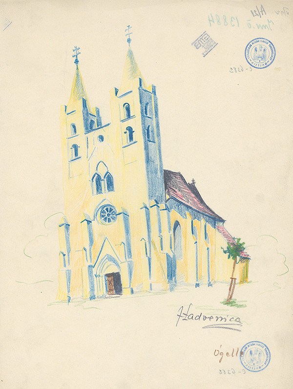 Ján Ladvenica – Kostol v Ógelle 