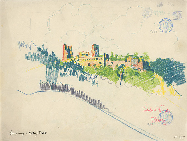 Ján Ladvenica – Zrúcaniny hradu na Dobrej Vode 