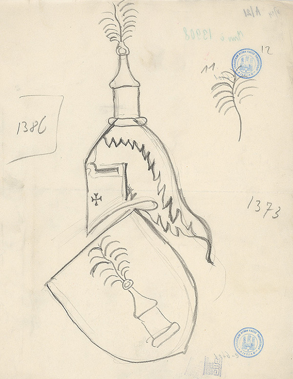 Ján Ladvenica – Štúdia erbu 