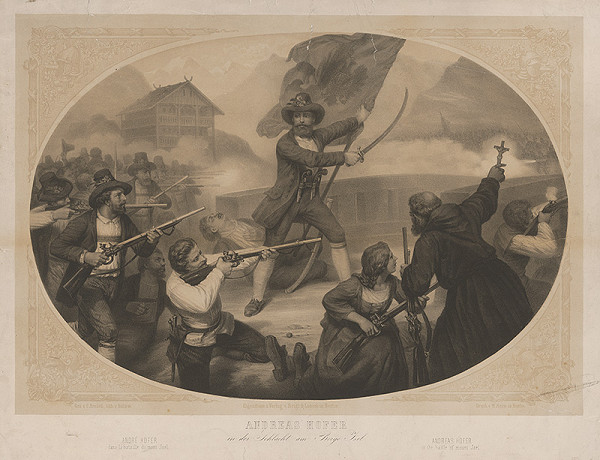 Carl Johann Arnold, Bulow – Andreas Hofer v boji na vrchu Isel 