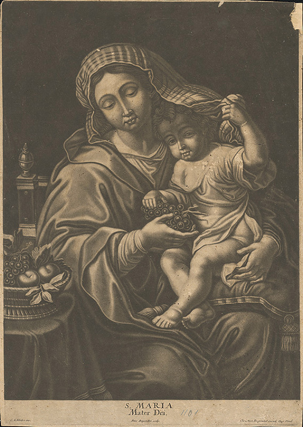 Peter Rugendas, C.le Febitre, Christian Rugendas – Panna Mária dieťaťom 