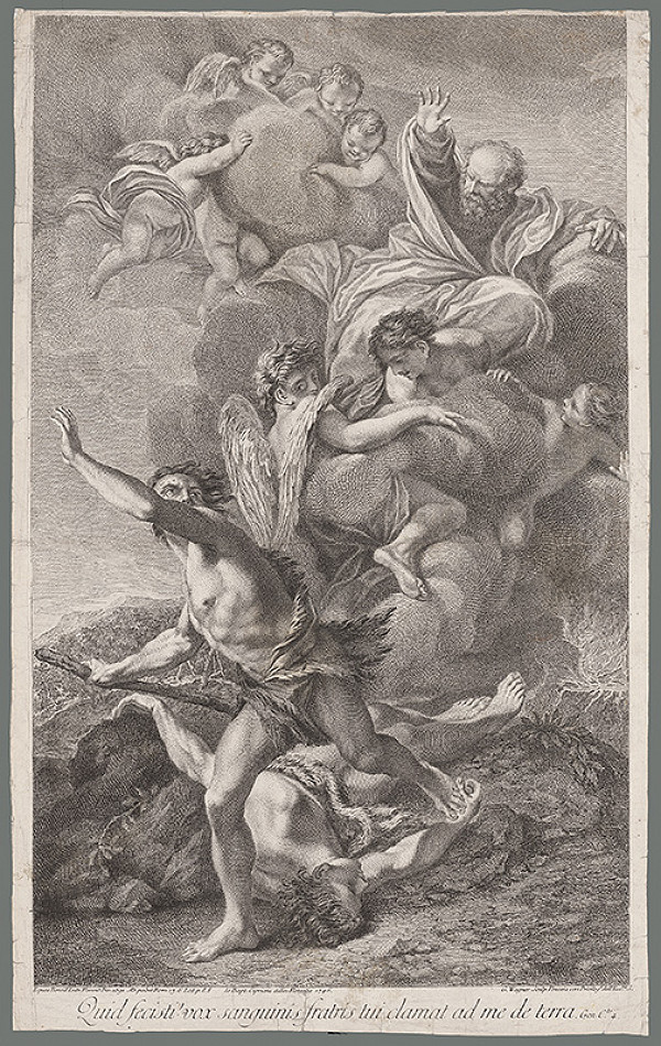 Giovanni Batista Cipriani, Joseph Wagner – Boh zatracuje Kaina po zavraždení Ábela 