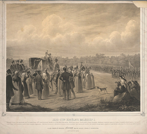 Valentín Kiss – Príchod arcikniežaťa Jozefa 