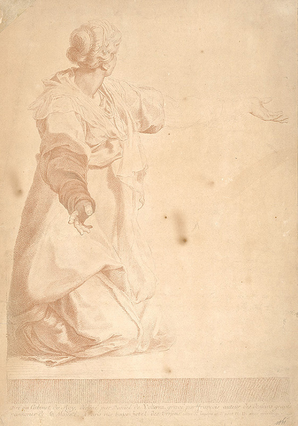 Stredoeurópsky grafik zo 17. storočia – Štúdia ženy 