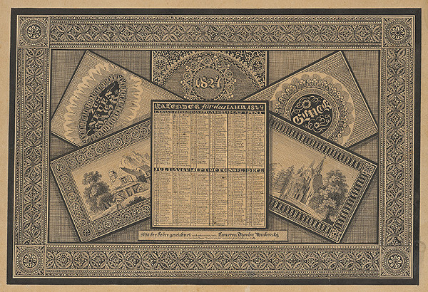 Laurenz Theodor Wrabeczký – Návrh na kalendár 