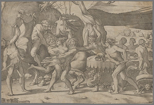 Stredoeurópsky grafik zo 17. storočia – Únos 