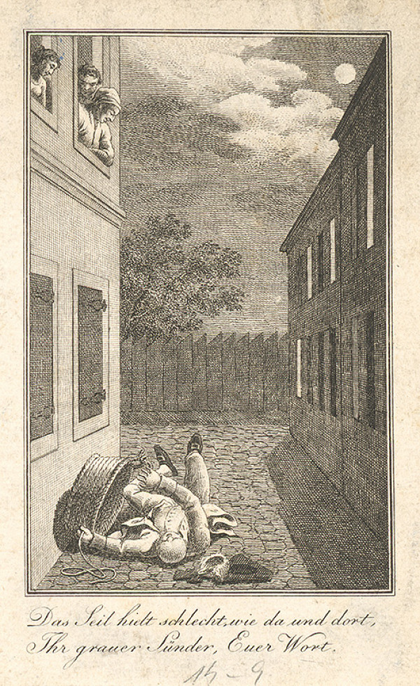 Stredoeurópsky grafik z 18. storočia – Ilustrácia 