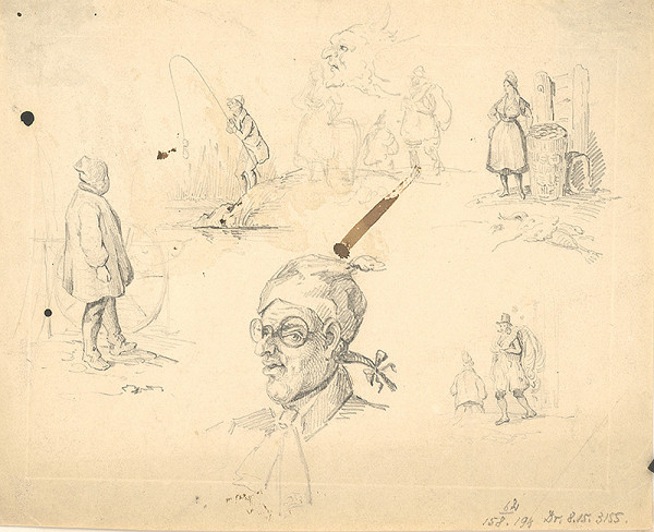 Karl Peter Rudolf Herbsthoffer – Figurálny študijný list 