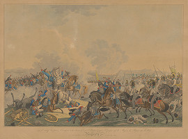 Antonín Pucherna, Franz Edler von Habermann – Útok francúzskych vojakov pri Asperne 