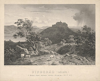 Antal Ligeti – Pohľad na Vyšehrad 