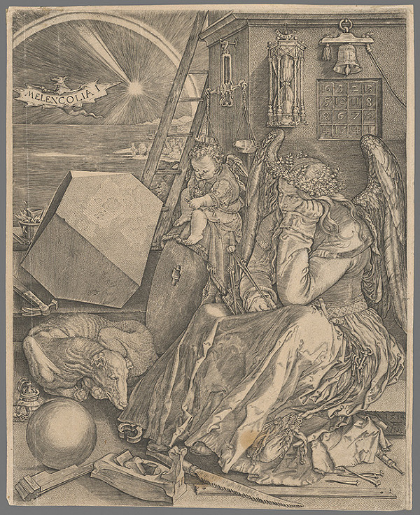 Albrecht Dürer – Melanchólia 