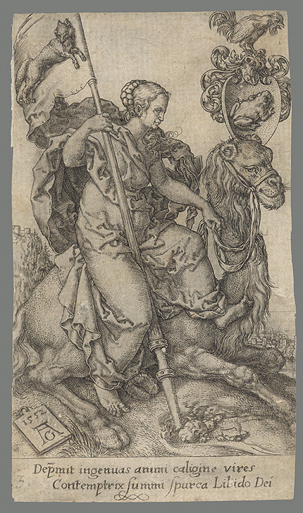 Heinrich Aldegrever – Chlípnosť 