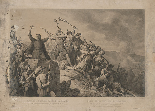 Albrecht Fürchtegott Schultheiss, Christian Ruben – Obrana Prahy pred Švédmi r. 1648