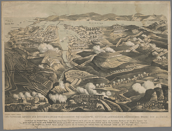 Bernhard Albrecht – Obliehanie Sevastopolu 