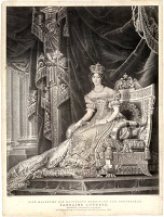 Carl von Sales, Joseph Lanzedelli ml. – Rakúska kráľovná Karolína Augusta 