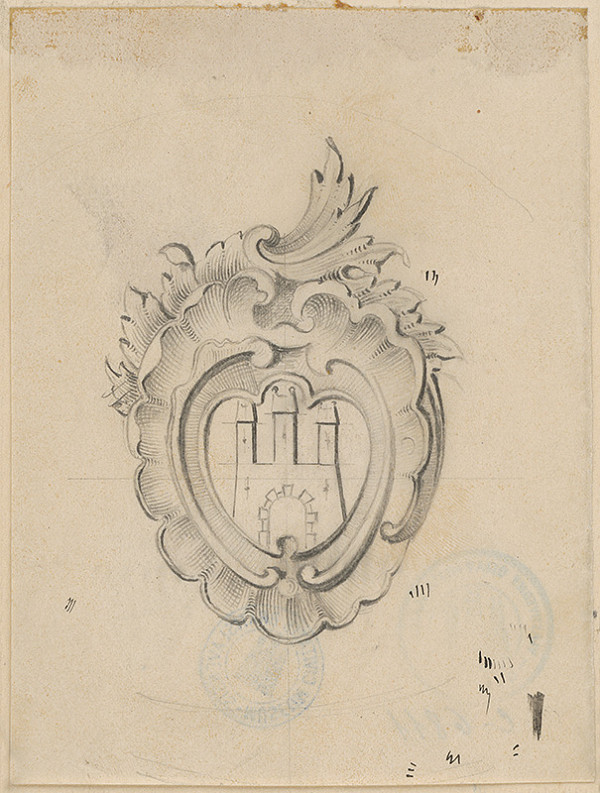 Slovenský grafik z 20. storočia – Erb mesta Bratislavy 