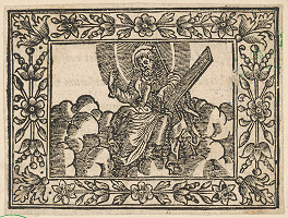 Stredoeurópsky grafik z 18. storočia – Vstúpenie Krista na nebesá 