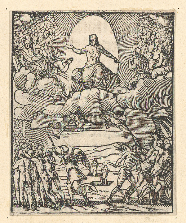 Stredoeurópsky grafik zo 17. storočia – Posledný súd 