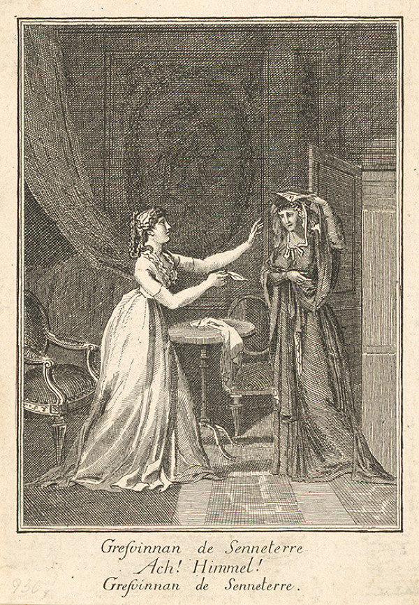 Stredoeurópsky grafik z 18. storočia – Ilustrácia 