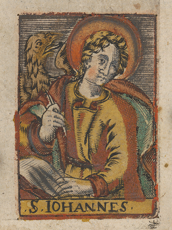 Stredoeurópsky grafik z 18. storočia – Svätý Ján 