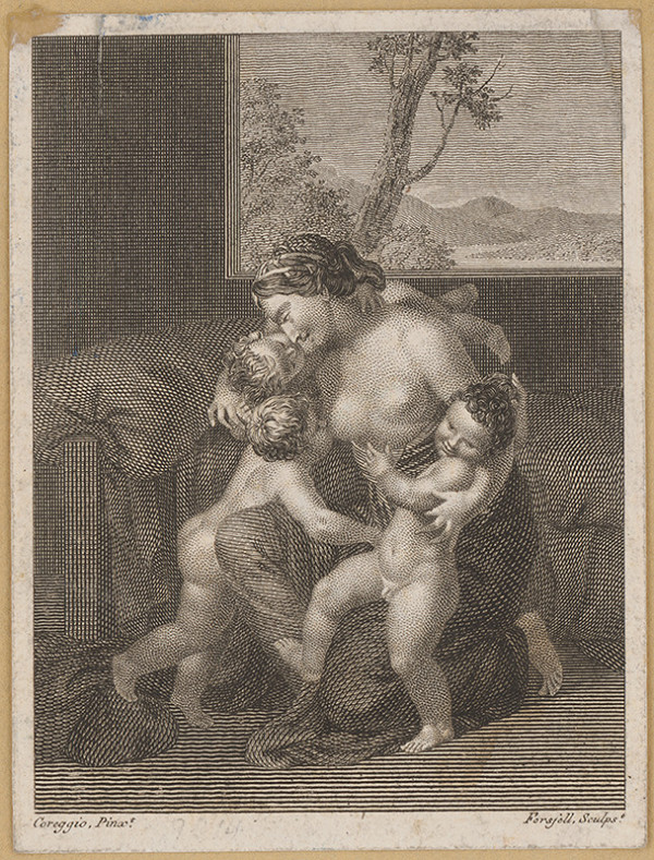 Christian Didrik Forssell, Antonio Allegri Correggio – Matka s deťmi 