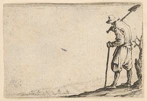 Jacques Callot – Robotník s lopatou 