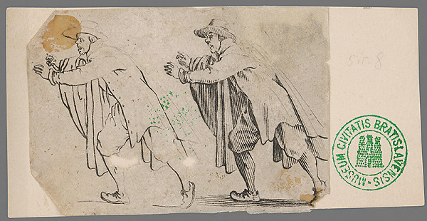 Jacques Callot – Utekajúci muž 