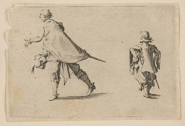 Jacques Callot – Rytier s pážaťom 