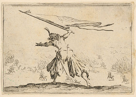 Jacques Callot – Vojak so zástavou 
