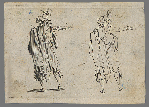 Jacques Callot – Kostýmový návrh I. 