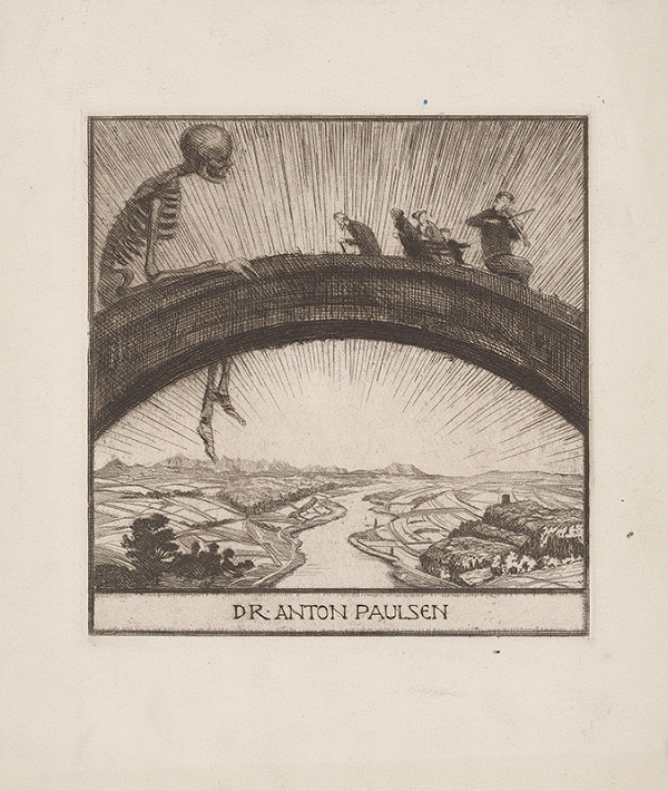 Český grafik z 20. storočia – Ex libris Dr. Paulsena 